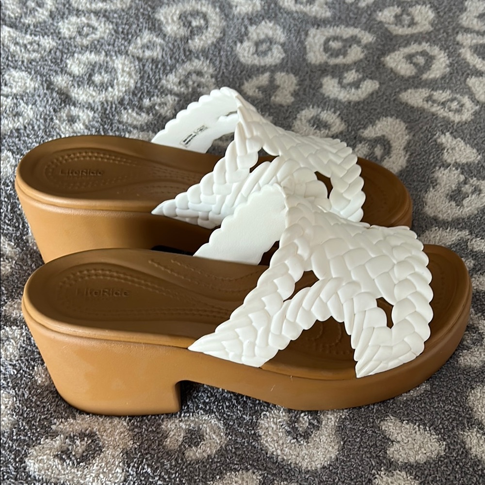 CROCS Brooklyn Woven Heel